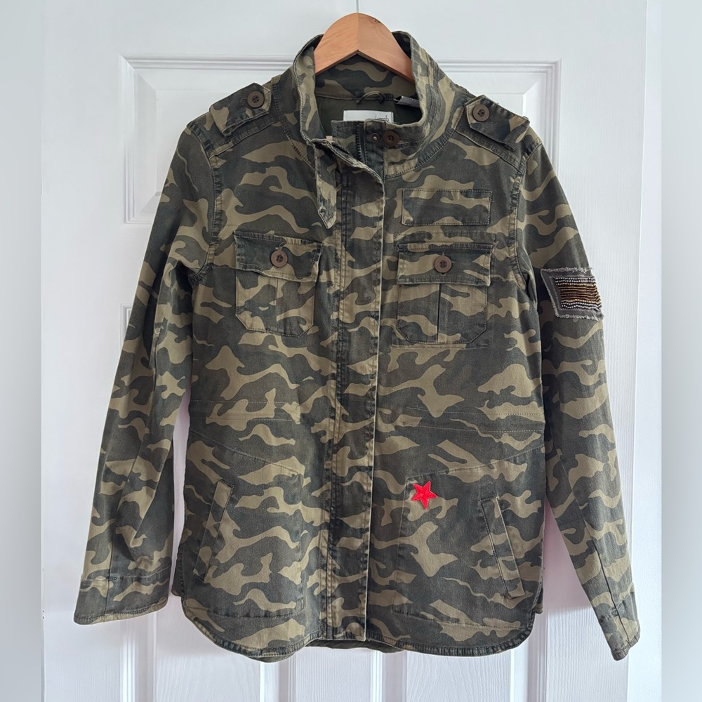 Kersh Camouflage Jacket with Green Tones